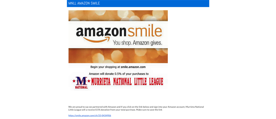 Amazon Smile =)