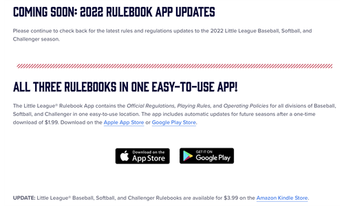 RULE BOOK IN THE APP STORE!!!!!!!!!