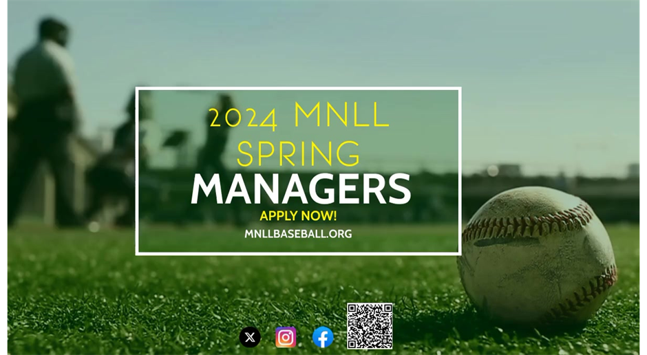 2024 Spring Managers APPLY NOW!