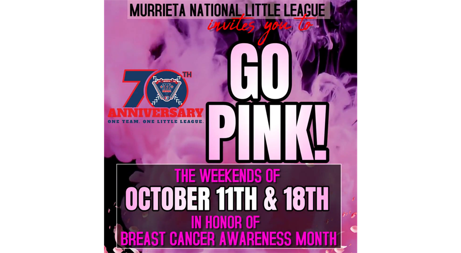 Wear pink October 