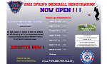 2022 Spring Registration!